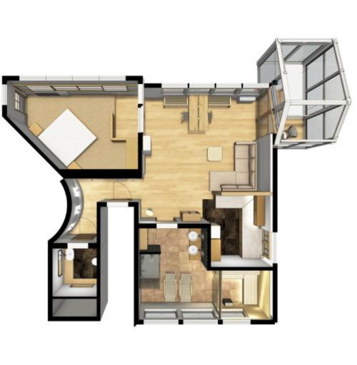 Stille X Weite - Hochwertige Wohnung Mit See-Panorama Kronburg Esterno foto
