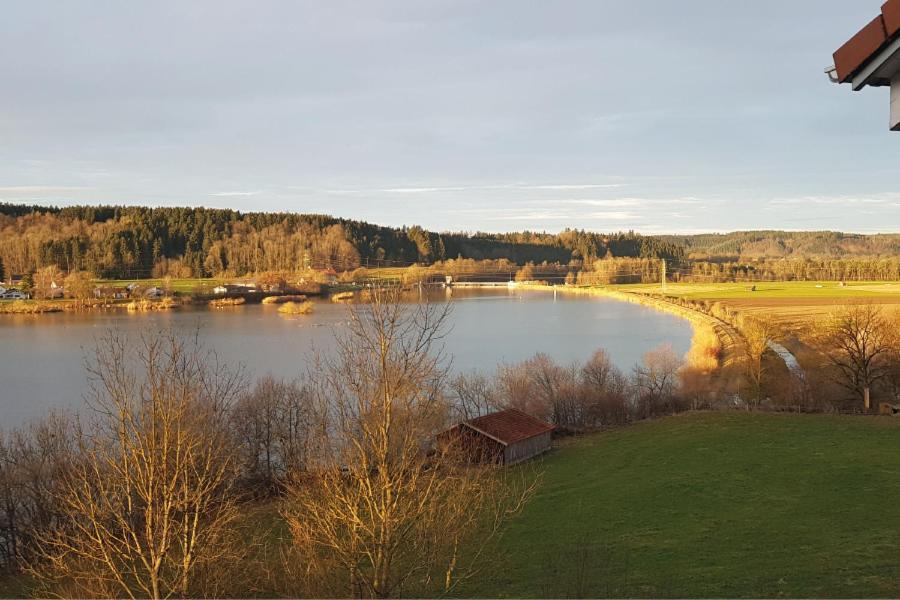 Stille X Weite - Hochwertige Wohnung Mit See-Panorama Kronburg Esterno foto