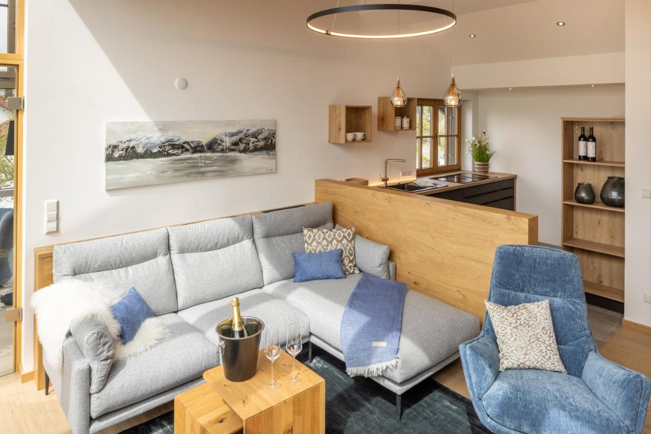 Stille X Weite - Hochwertige Wohnung Mit See-Panorama Kronburg Esterno foto