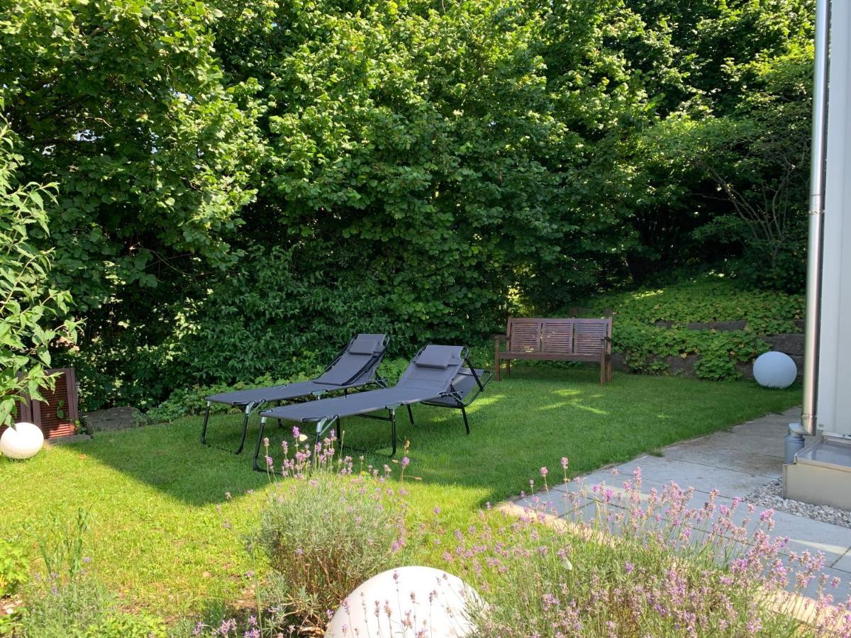 Stille X Weite - Hochwertige Wohnung Mit See-Panorama Kronburg Esterno foto